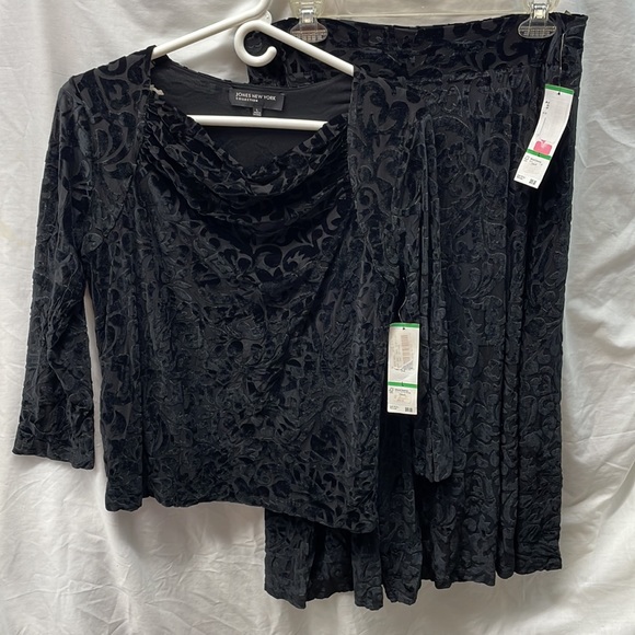 NEW!!! Jones New York collection 2 piece lined skirt suit ladies sz L 2/18/4 - Picture 2 of 9